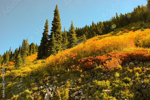 autumn in the mountains