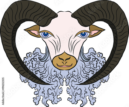 Aries vector of Astrology design.horoscope circle with signs of zodiac set vector.signs such as a aries, taurus, gemini, cancer, leo, virgo, libra, scorpio, sagittarius, capricorn,aquarius, pisces.
