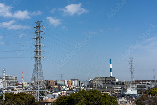 横浜市都筑区 展望台からの眺め