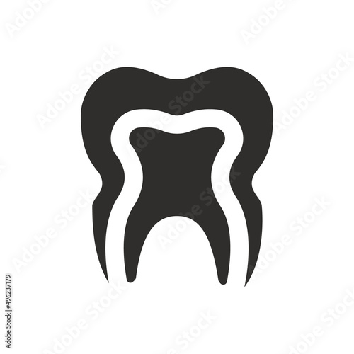 Stomatologist icon on white background