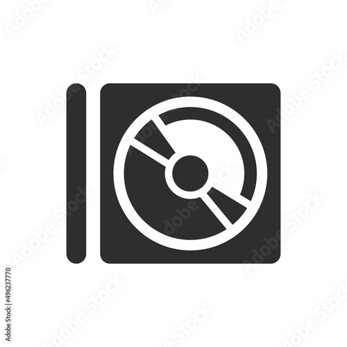 Free Download Cd cover icon on white background - GFXLoad