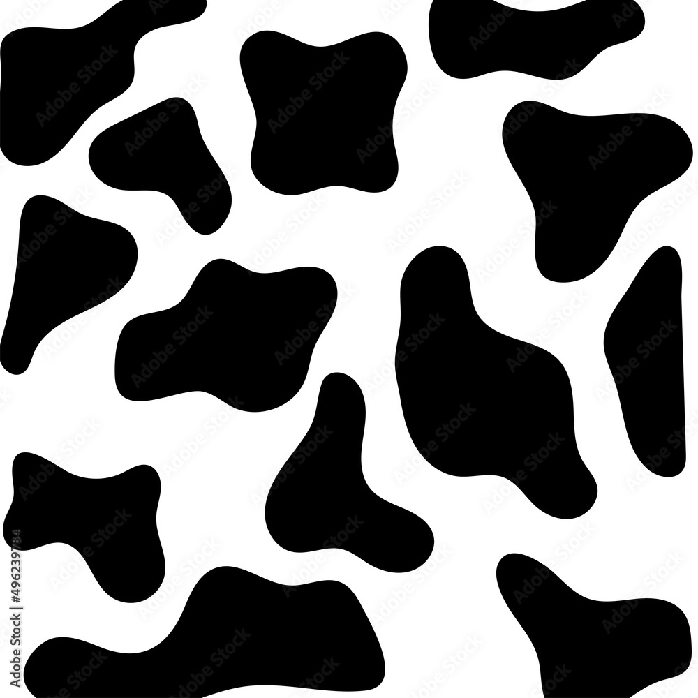 Cow animal skin background vector design Cow animal skin background vector design