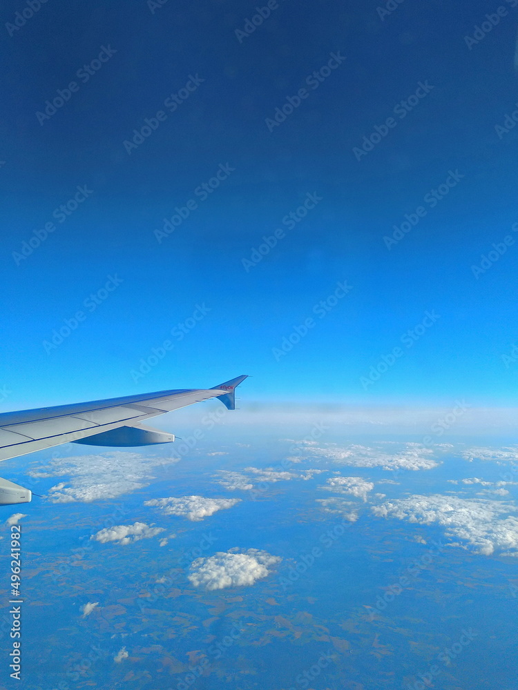 view from airplane window view from airplane window