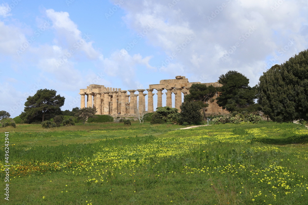 Tempio di Hera, Selinunte. Sicilia. Italia Tempio di Hera, Selinunte. Sicilia. Italia