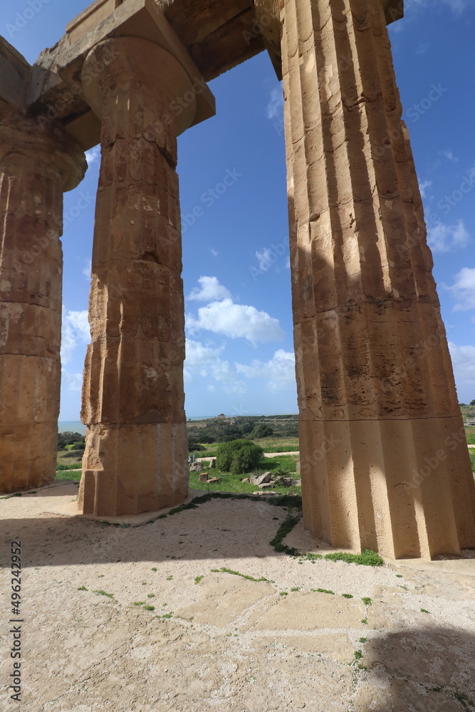 Tempio di Hera, Selinunte. Sicilia. Italia