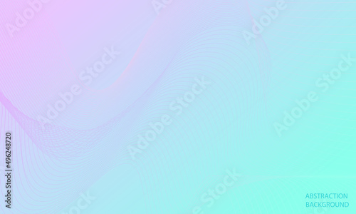 Soft pink  blue background with abstract lines. Pastel colors.