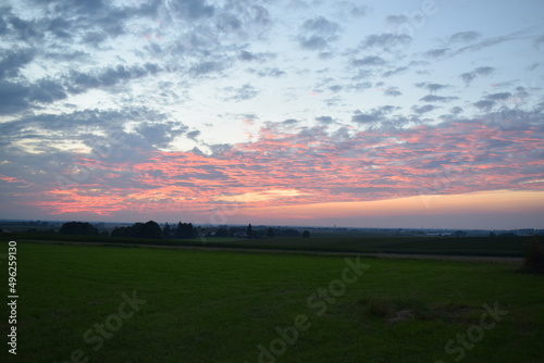 Sonnenuntergang bei Hofhegnenberg photo