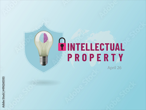World Intellectual Property Day Vector Illustration