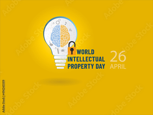 World Intellectual Property Day Vector Illustration