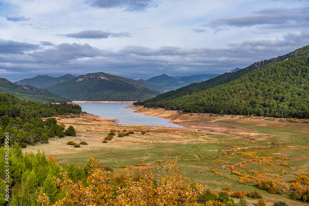 Tranco de Beas reservoir in Sierra de Cazorla, Jaen province, Andalusia, Spain