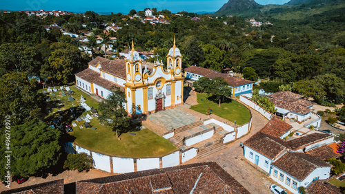 Anthony's Mother Church, Tiradentes, Minas Gerais, Brazil  photo