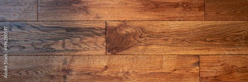 New flooring in the house. Beautiful golden handscraped oiled European oak brushed for added texture and fine definition of wood grain.