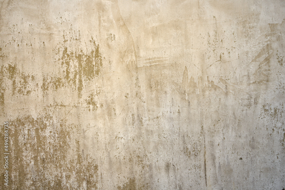 betonowa biało szara ściana  - obrazy, fototapety, plakaty 