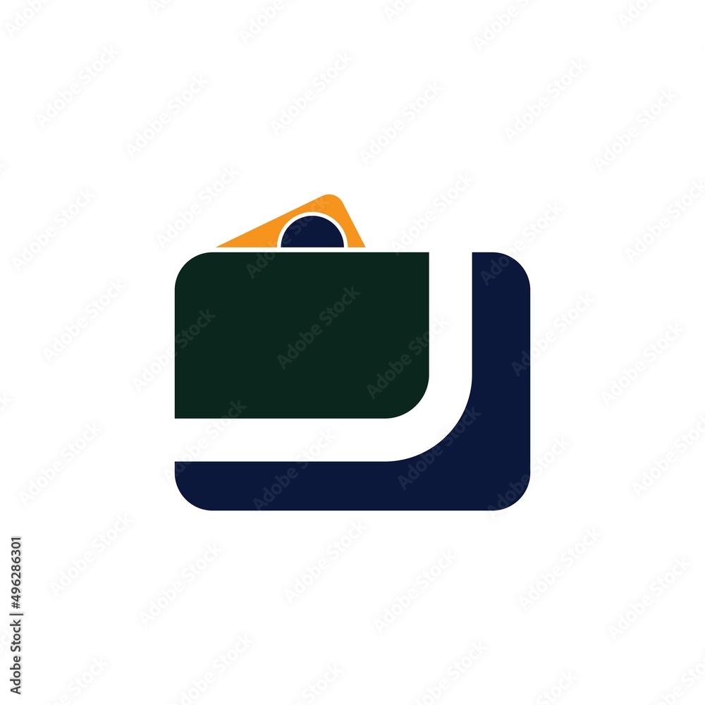 e-wallet logo design icon vector e-wallet logo design icon vector