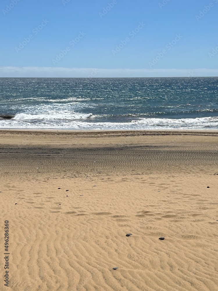 Maspalomas beach on the island of Gran Canaria, Spain Maspalomas beach on the island of Gran Canaria, Spain