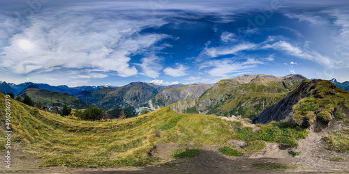 360 dagrees vr panorama - Les Deux Alpes - France