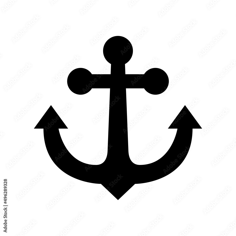 Anchor Icon Vector Symbol Design Illustration Anchor Icon Vector Symbol Design Illustration