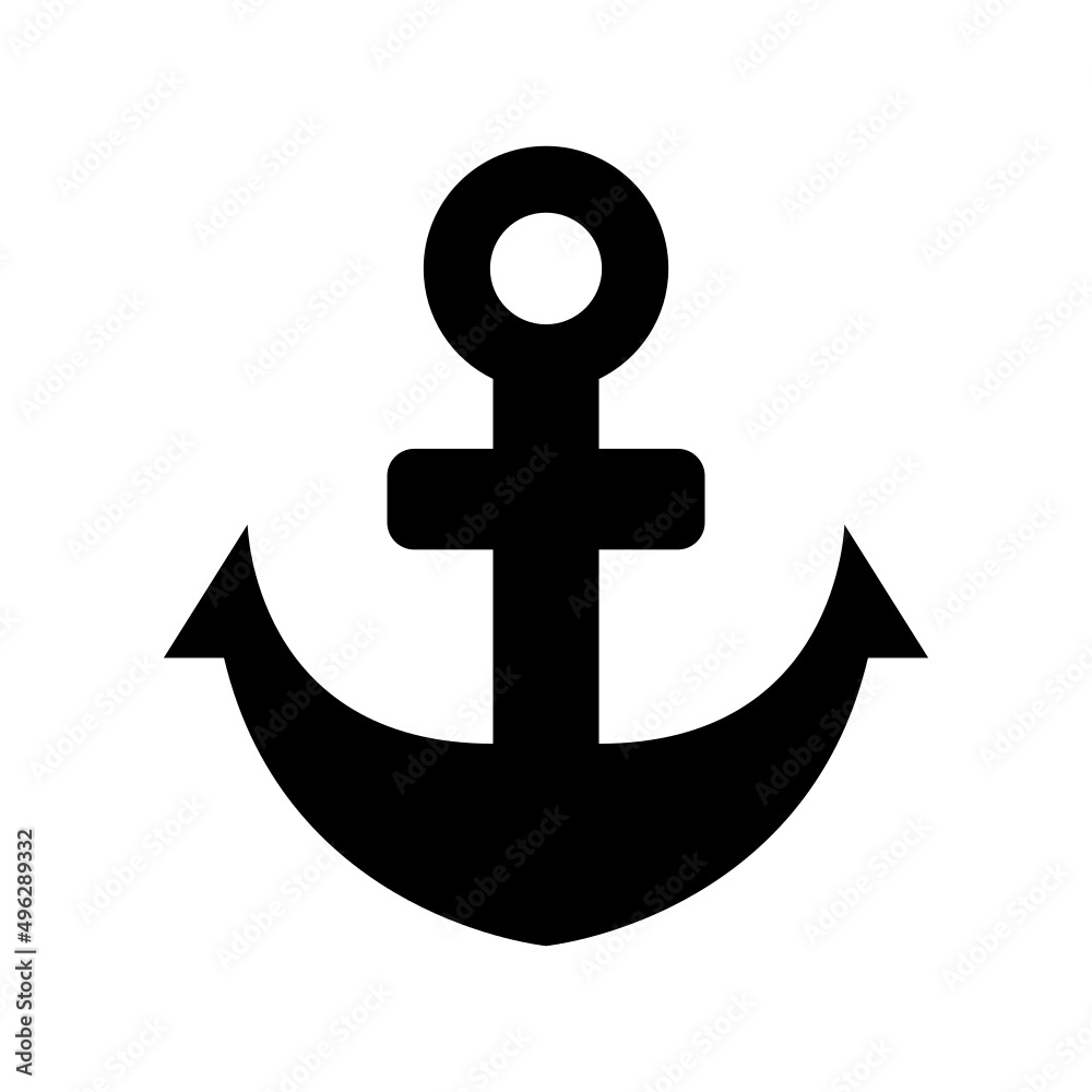 Anchor Icon Vector Symbol Design Illustration Anchor Icon Vector Symbol Design Illustration
