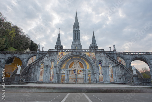 Sanctuary of Our Lady of Lourdes, France.