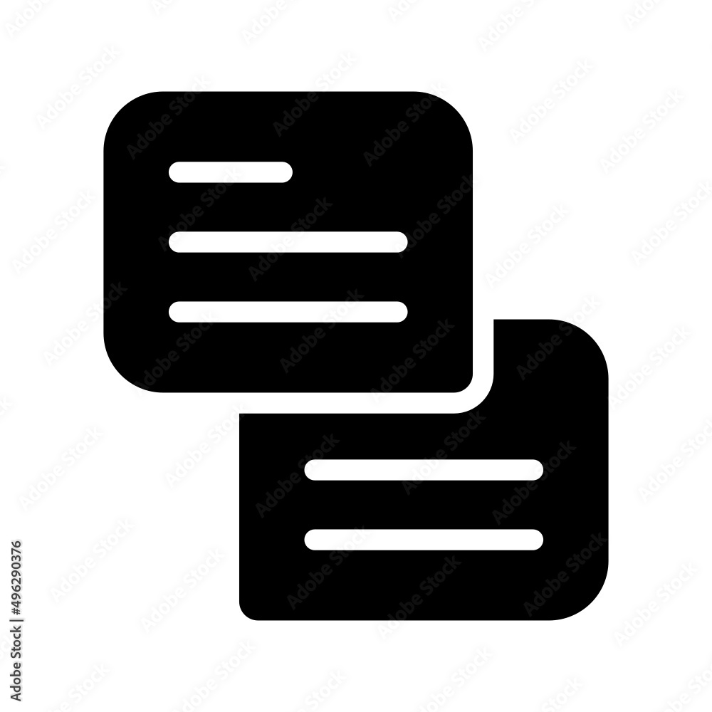 Chat Icon Vector Symbol Design Illustration Chat Icon Vector Symbol Design Illustration