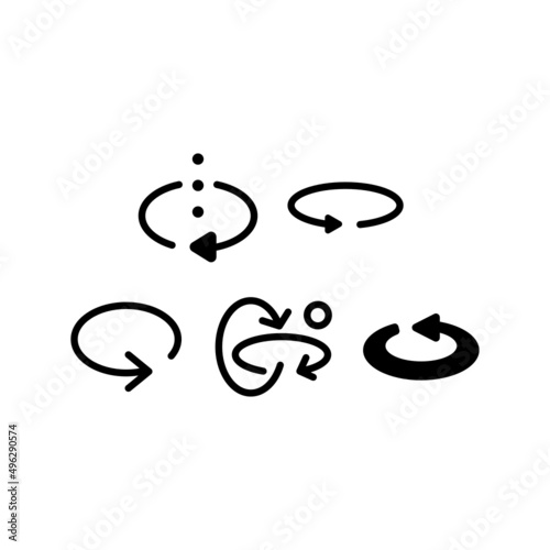360 Icon Set Vector Symbol Design Illustration
