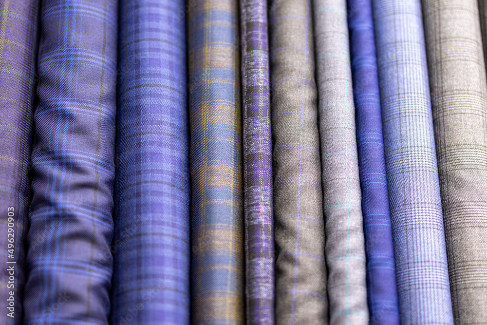 stack of fabrics stack of fabrics