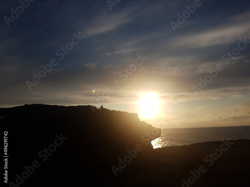 Man on the cliff