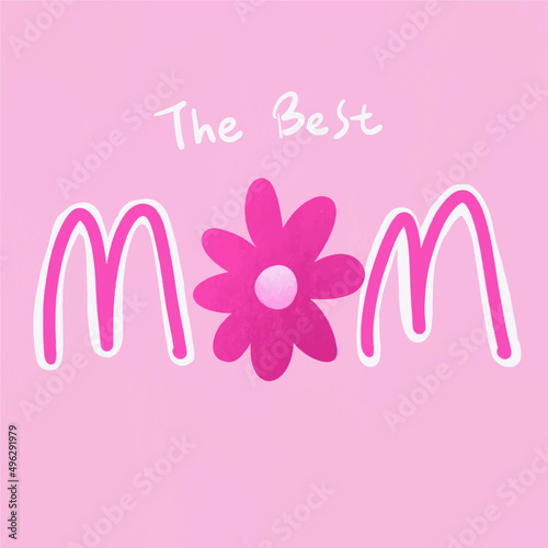 mother's day illustration background
