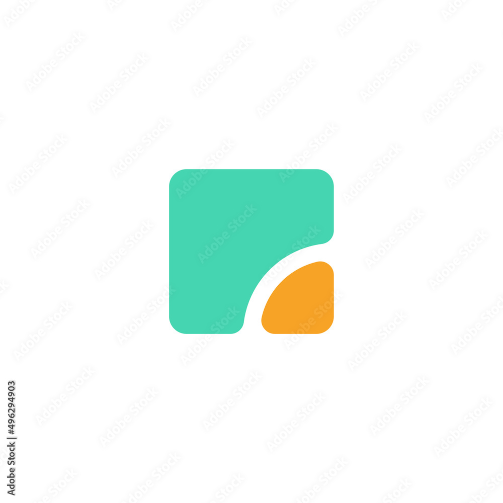 signal logo with a simple design concept