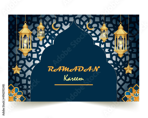 Ramadan Kareem Vector Illustration.