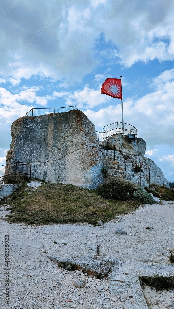 Naklejka premium LES BAUX DE PROVENCE (Bouches du Rhône)