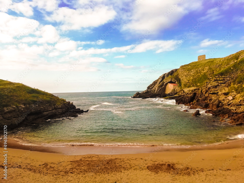 beach and rocks