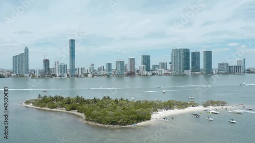 Jets skies on Biscayne Bay photo