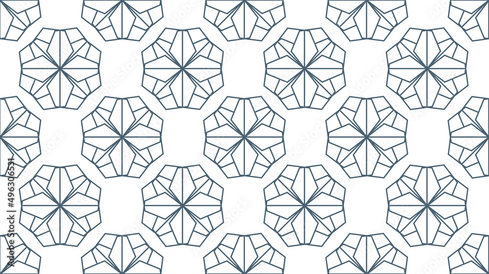 Symmetrical abstract vector Islamic traditional background in arabian ...