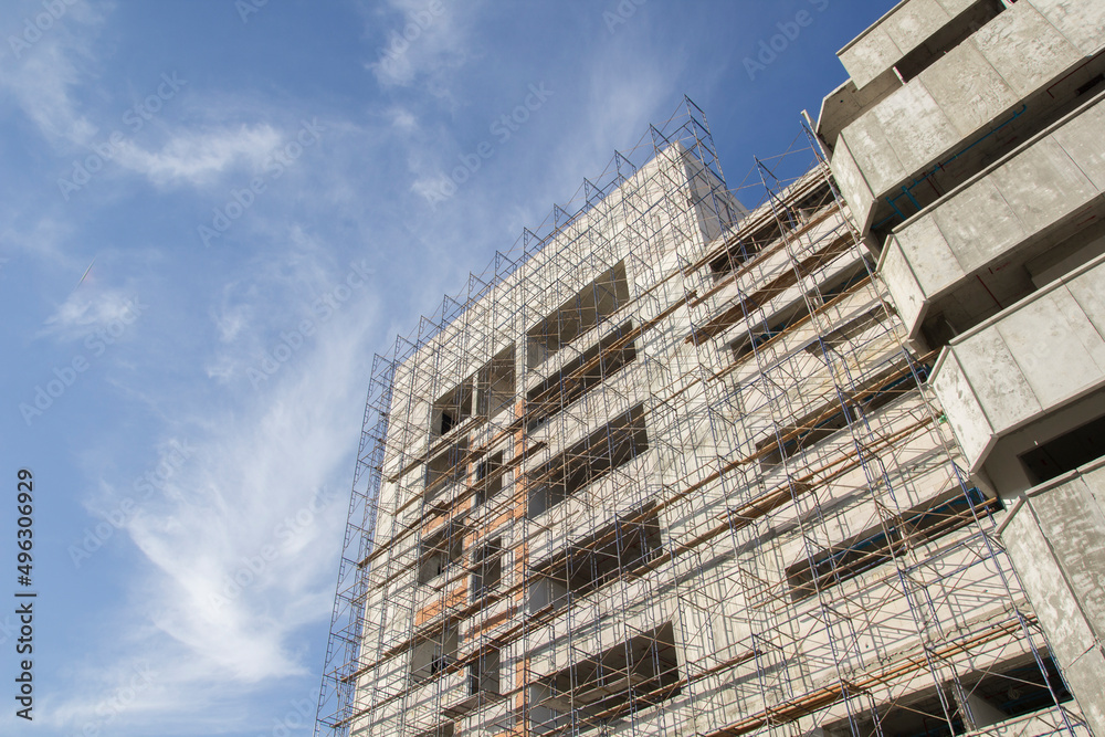Building construction site Building construction site
