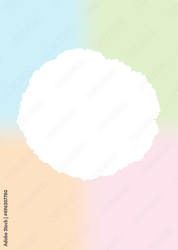 color background with brush circle