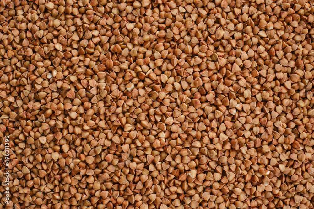Background of buckwheat groats or seed. Background of buckwheat groats or seed.