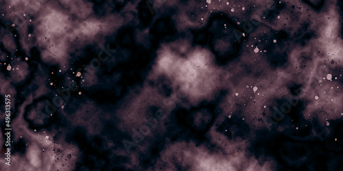 Star field in galaxy space with nebulae, abstract watercolor digital art painting starlight nebula in galaxy at universe. Dark Night Sky Deep Space background - Wide dark outer space multi-coloured.