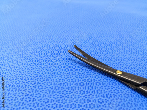 Surgical Scissor Tip With Black Ceramic Coating