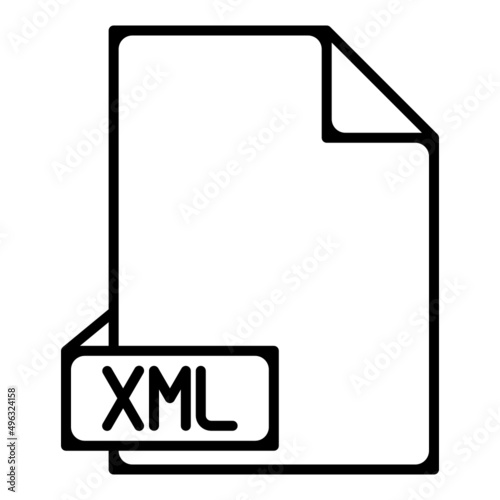 file extension xml