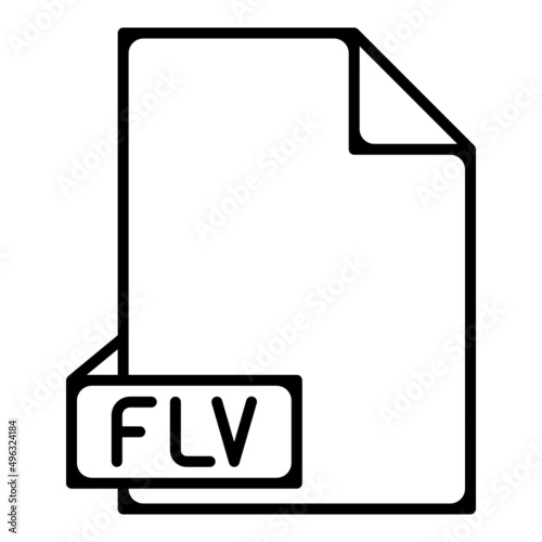 file extension flv