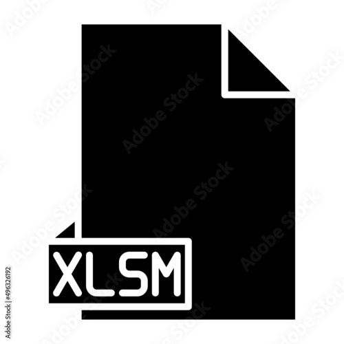 file extension xlsm