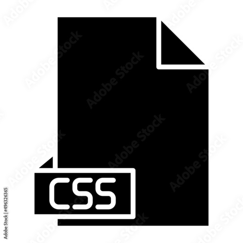 file extension css