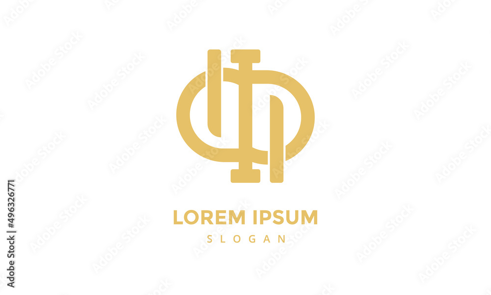 Obraz premium Luxury logo design, vector graphic