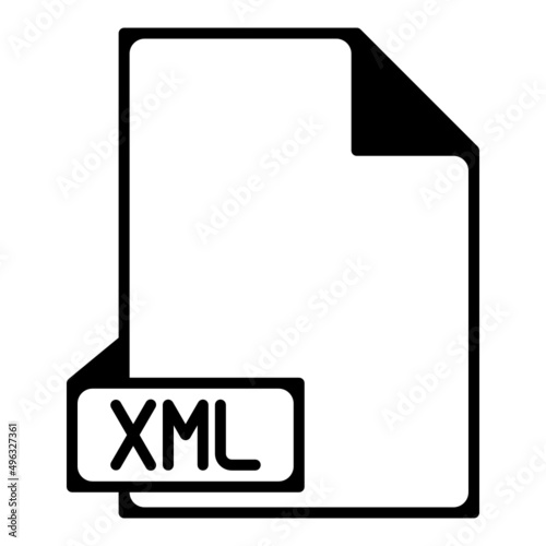 file extension xml