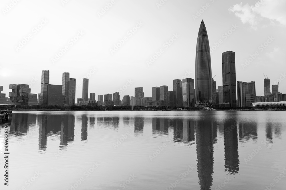 Fototapeta premium Shenzhen bay in the daytime