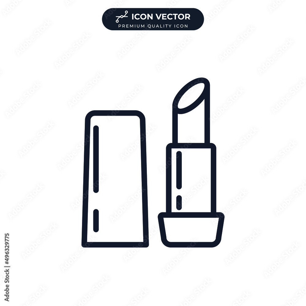 lipstick icon symbol template for graphic and web design collection logo vector illustration lipstick icon symbol template for graphic and web design collection logo vector illustration