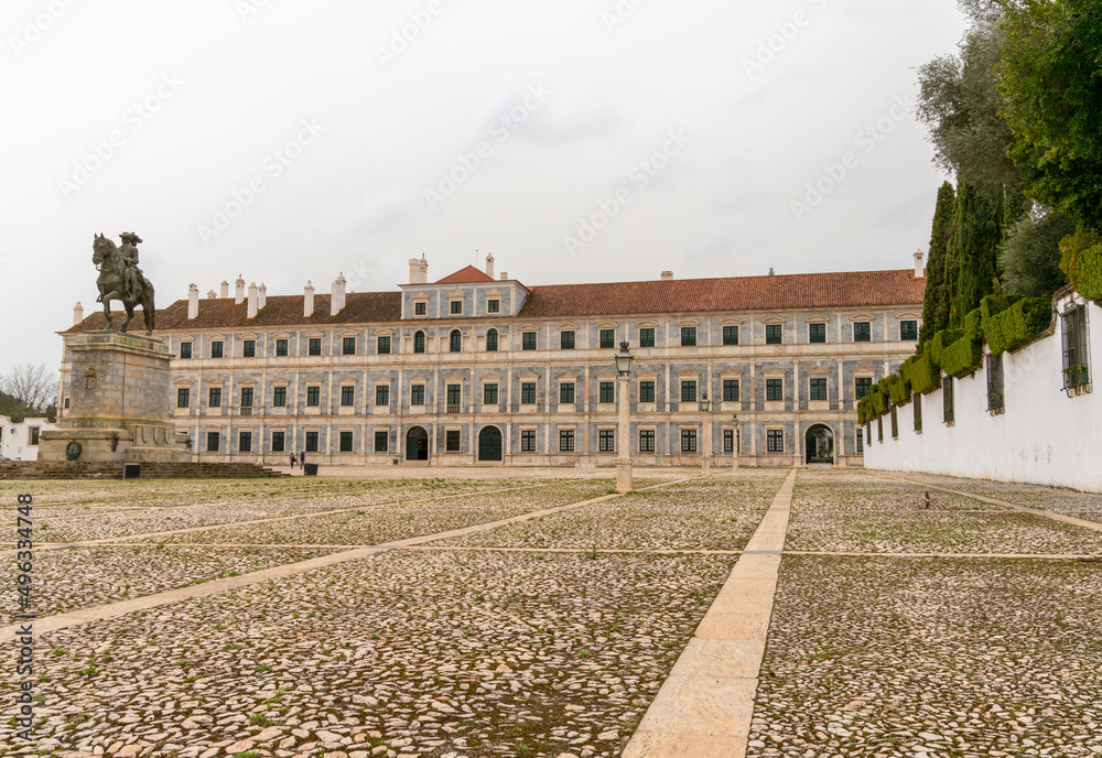 view of the Ducal Palace of the House of Braganza