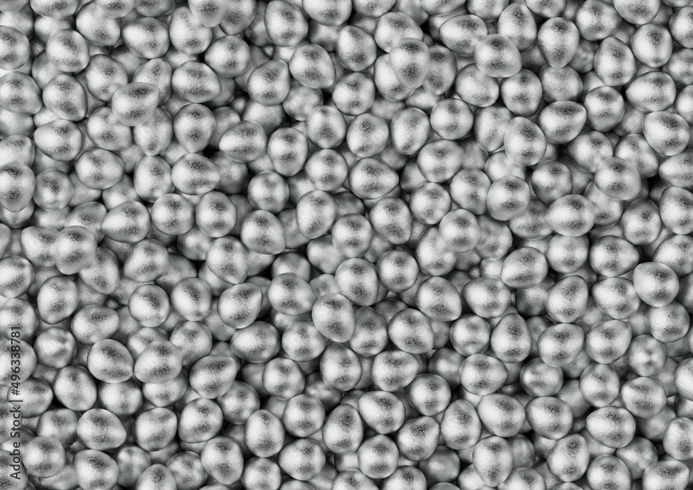 Chocolate easter eggs with silver Aluminium foil. Wallpaper. backdrop.
Chocolate easter eggs with silver Aluminium foil. Wallpaper. backdrop.