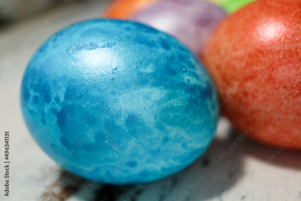 colorful easter egg macro close up view colorful easter egg macro close up view